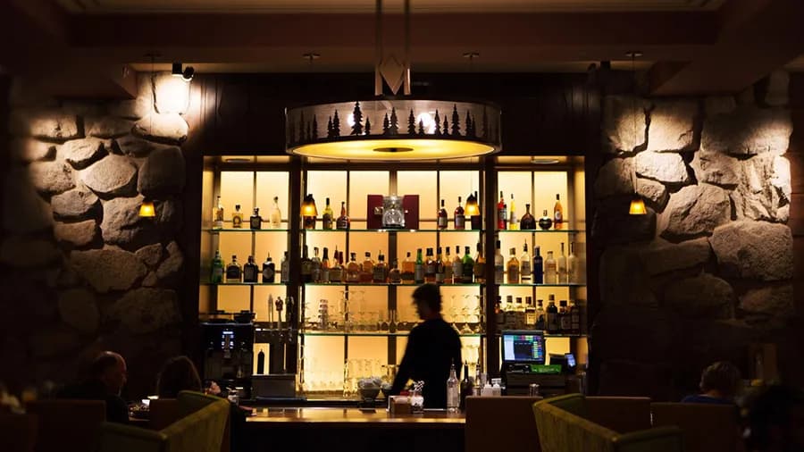 Ahwahnee Hotel Bar is an ideal spot to relax
