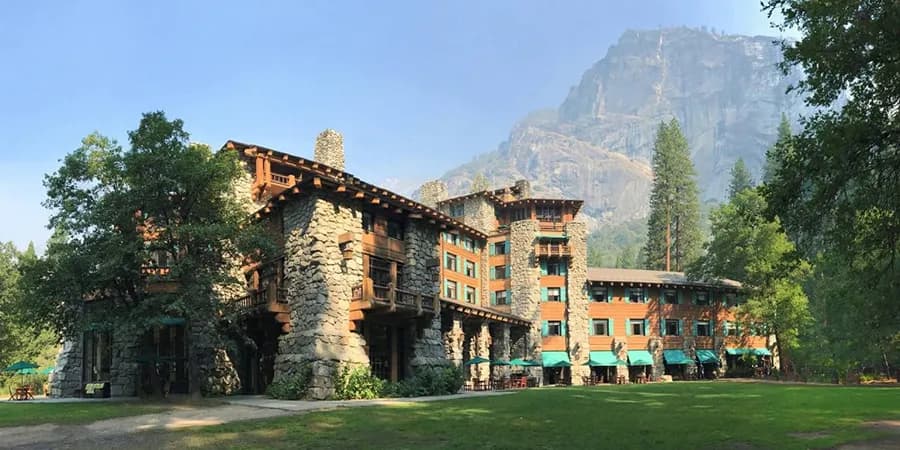 The Ahwahnee stands out as the luxurious hotel in Yosemite National Park