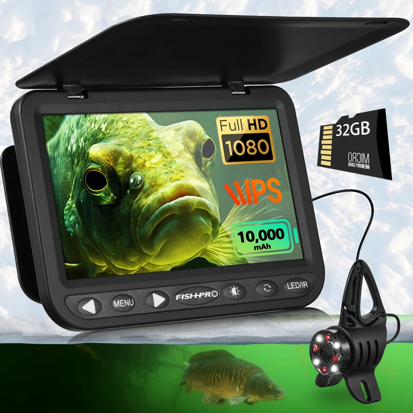 post-FishPRO HD 1080P Underwater Fishing Camera 7'' Review