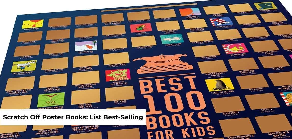 post-Scratch Off Poster Books: List Best-Selling on Amazon