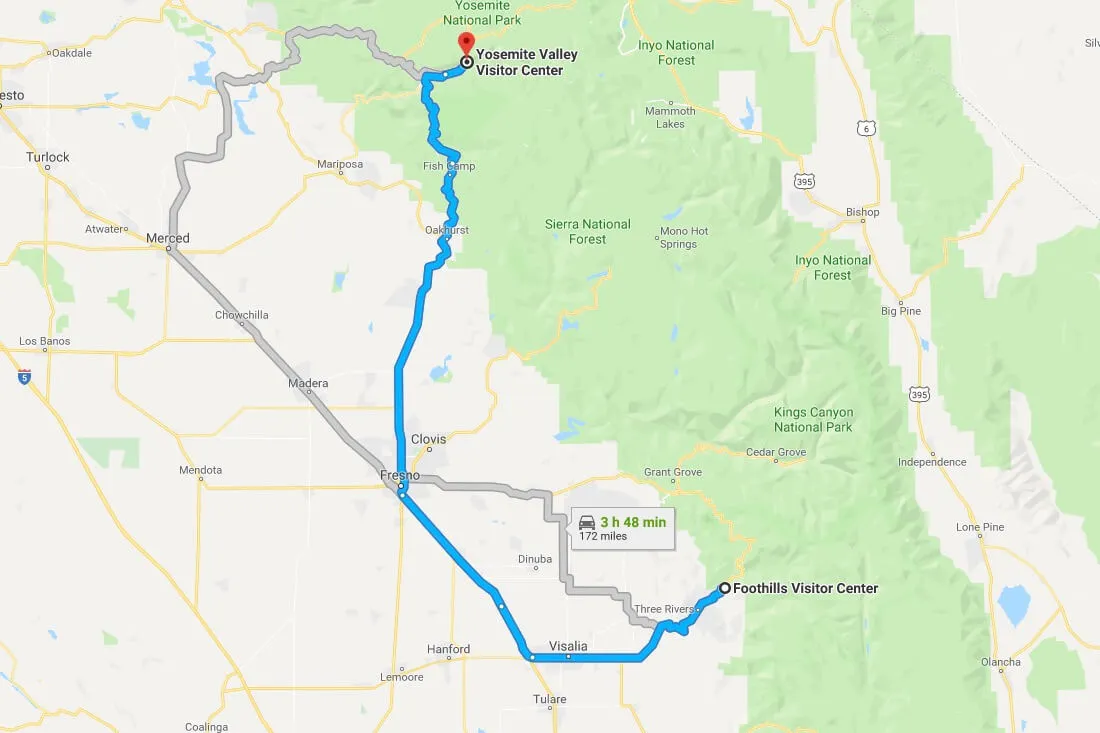post-Yosemite To Sequoia National Park: Full Epic Road Trip Guide