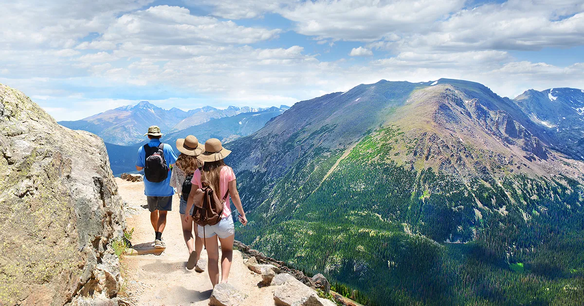 Explore the park's extensive network of trails, ranging from easy strolls to challenging alpine ascents.