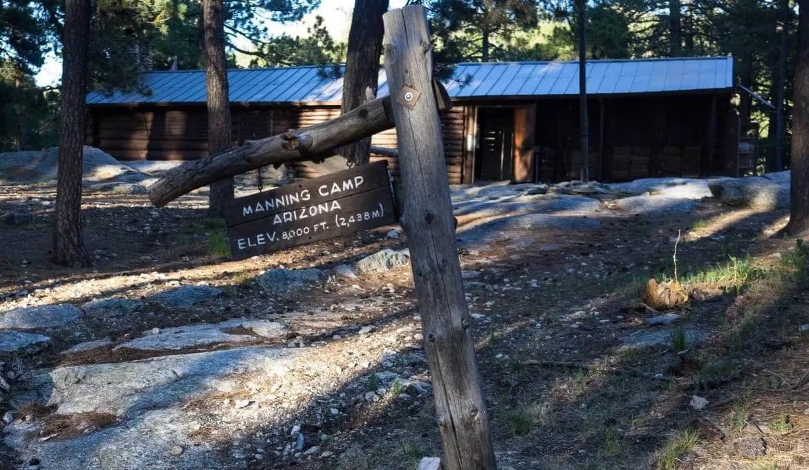Manning Camp Arizona Backpacking