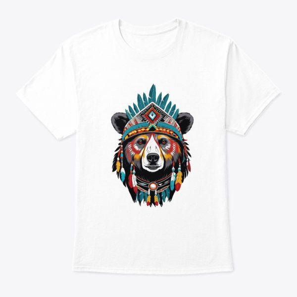 Native American Spirit Indian Bear T-Shirt