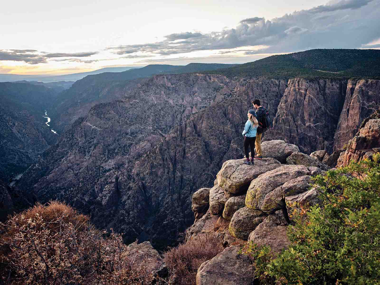 Summer stands out as the optimal season to fully explore the Black Canyon of the Gunnison National Park