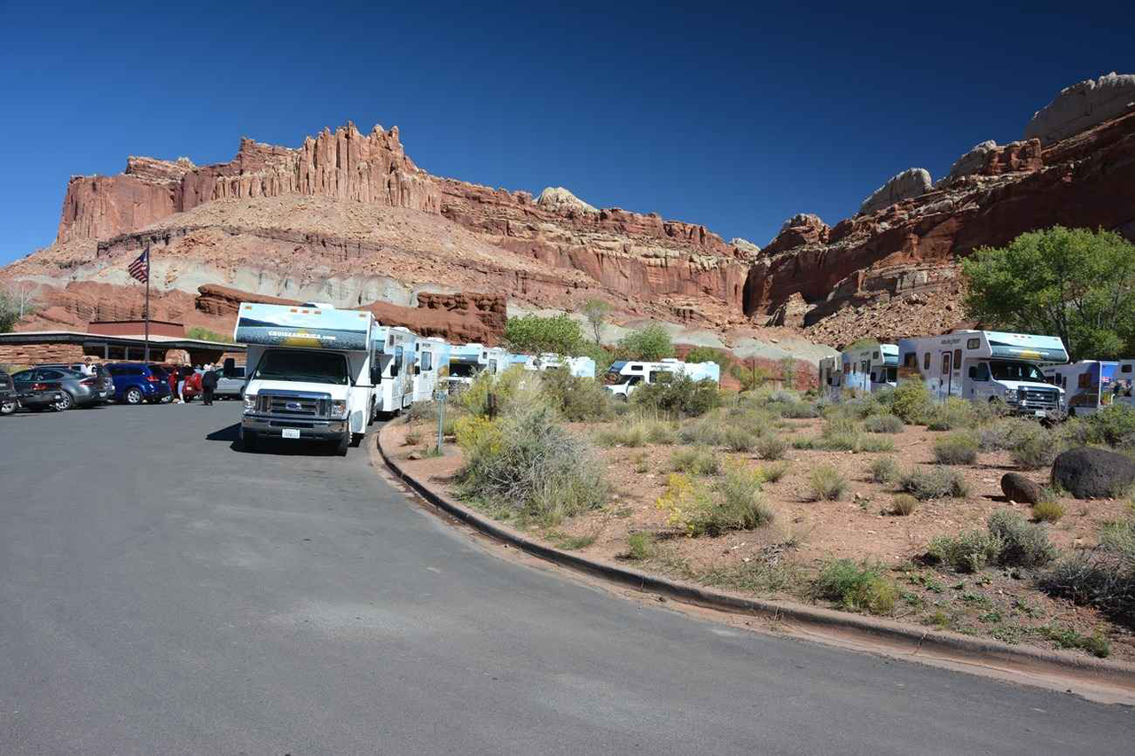 You can travel to Capitol Reef National Park by car