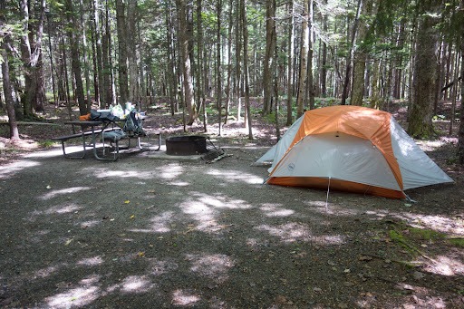 acadia national park camping