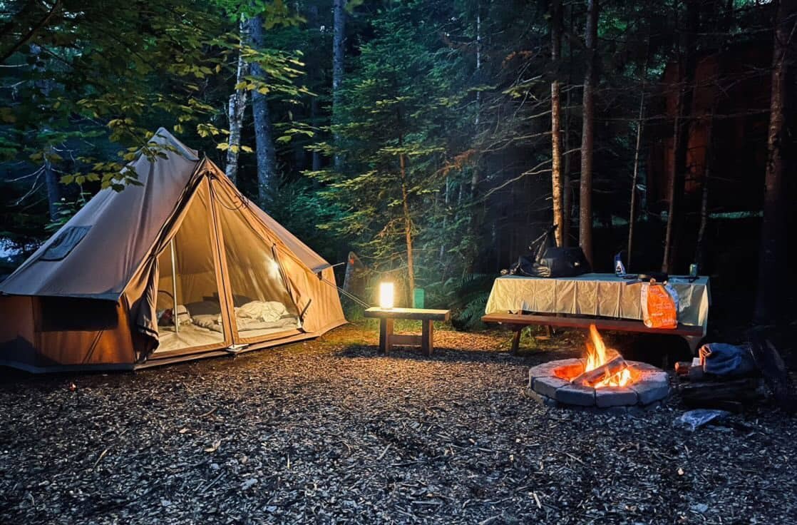 acadia national park camping