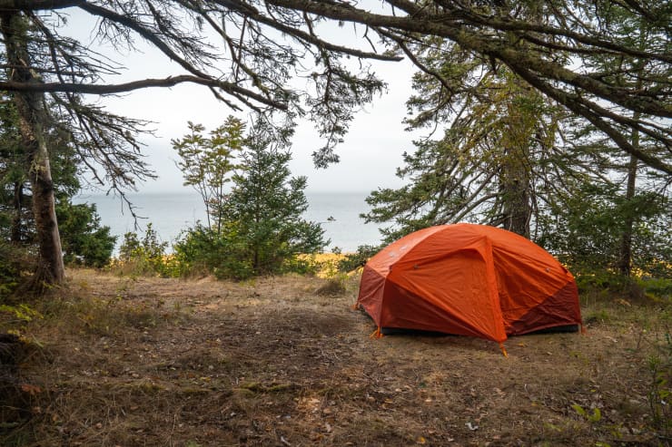 acadia national park camping