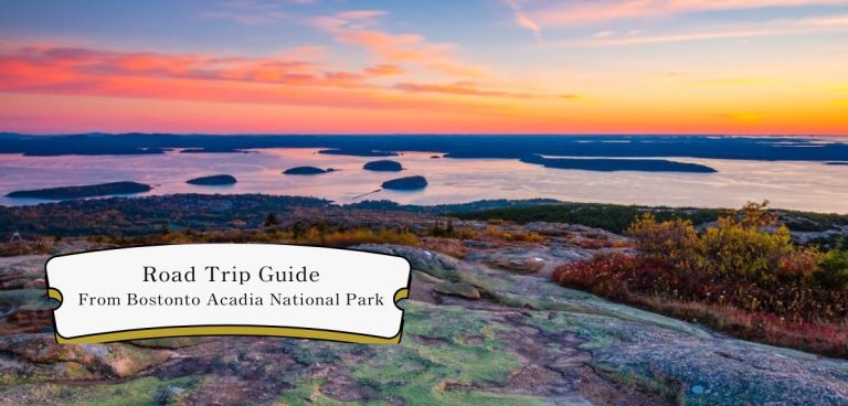 Acadia National Park Road Trip