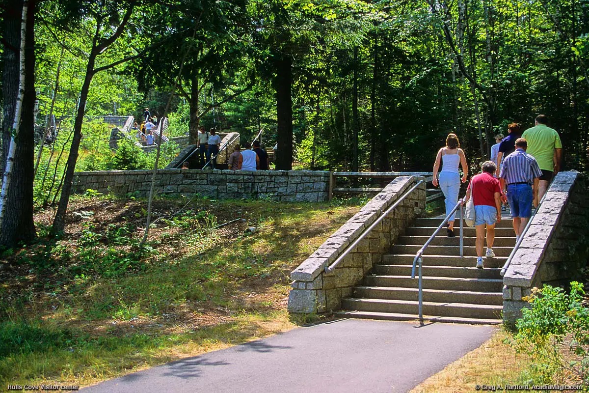 acadia national park visitor center