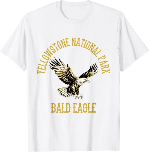 Bald Eagle Yellowstone National Park T-Shirt