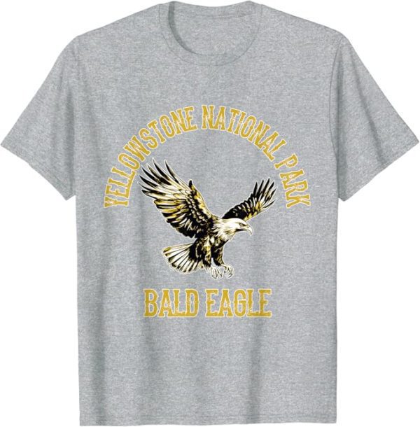 Bald Eagle Yellowstone National Park T-Shirt