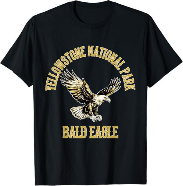 Bald Eagle Yellowstone National Park T-Shirt