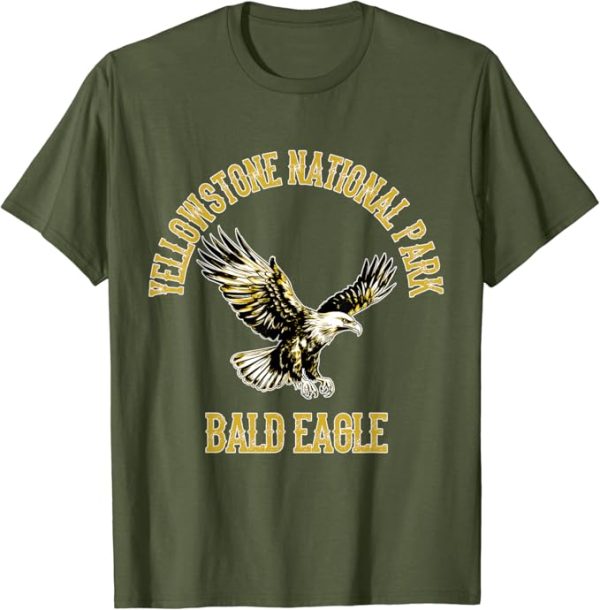 Bald Eagle Yellowstone National Park T-Shirt