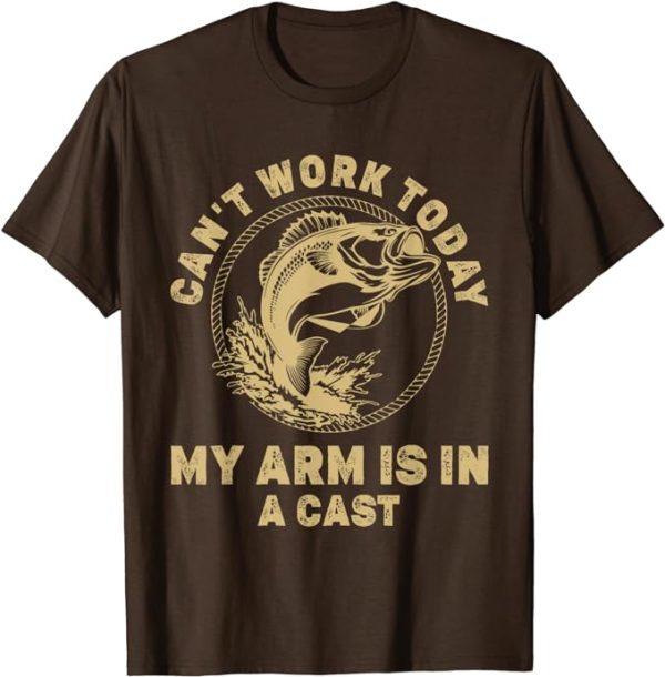 Can't Work Today My Arm Is In A Cast T-Shirt