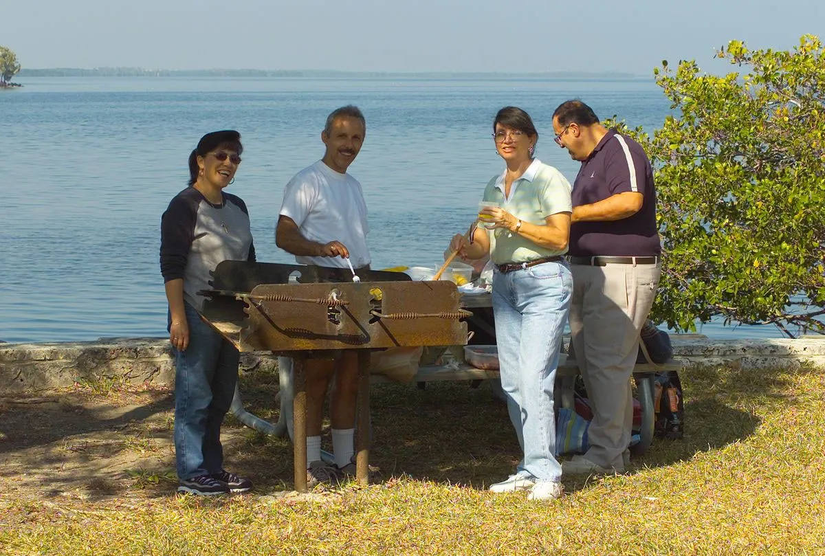 Picnic in Biscayne National Park