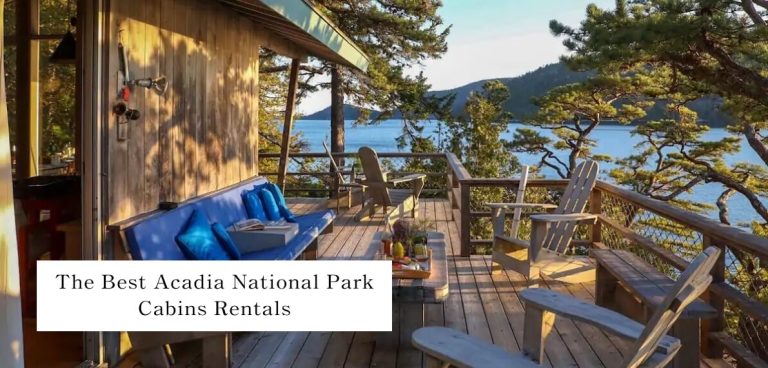 acadia national park cabins