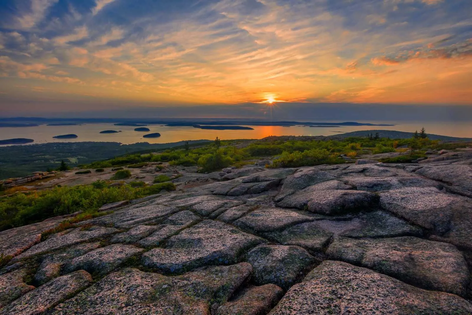acadia national park in fall