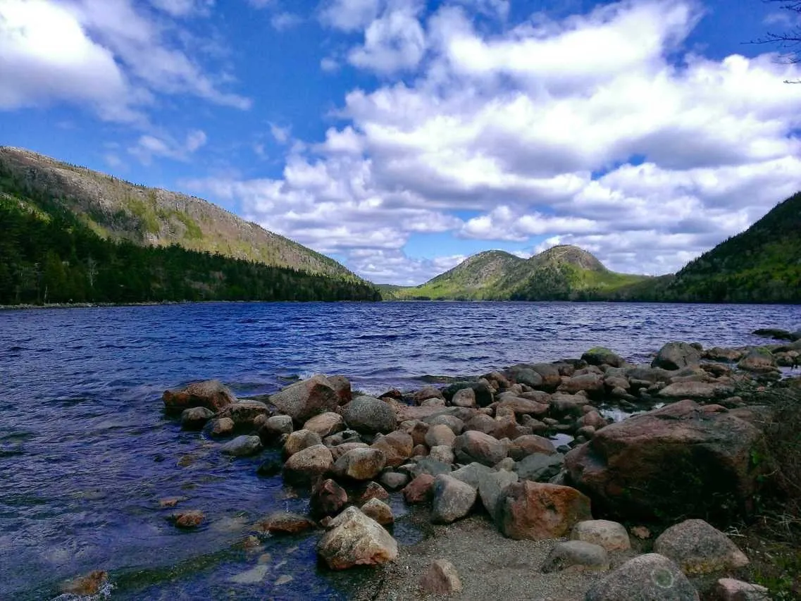 acadia national park in fall