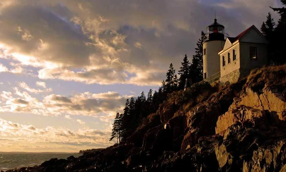 acadia national park in fall