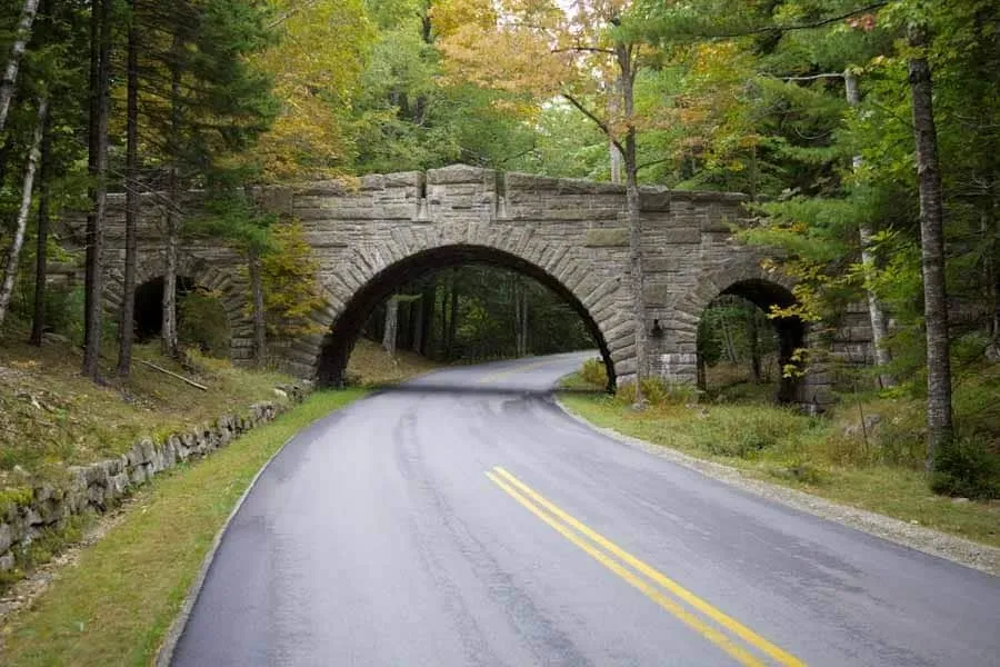 acadia national park in fall