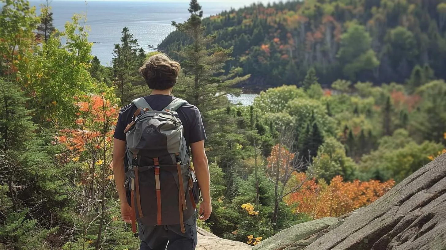 acadia national park in fall