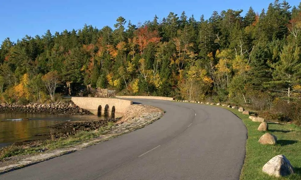 acadia national park in fall