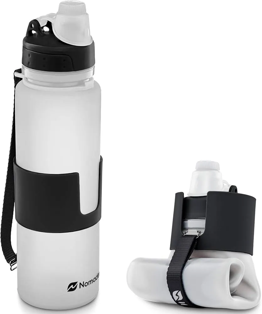 collapsible silicone water bottle