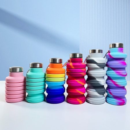 collapsible silicone water bottle