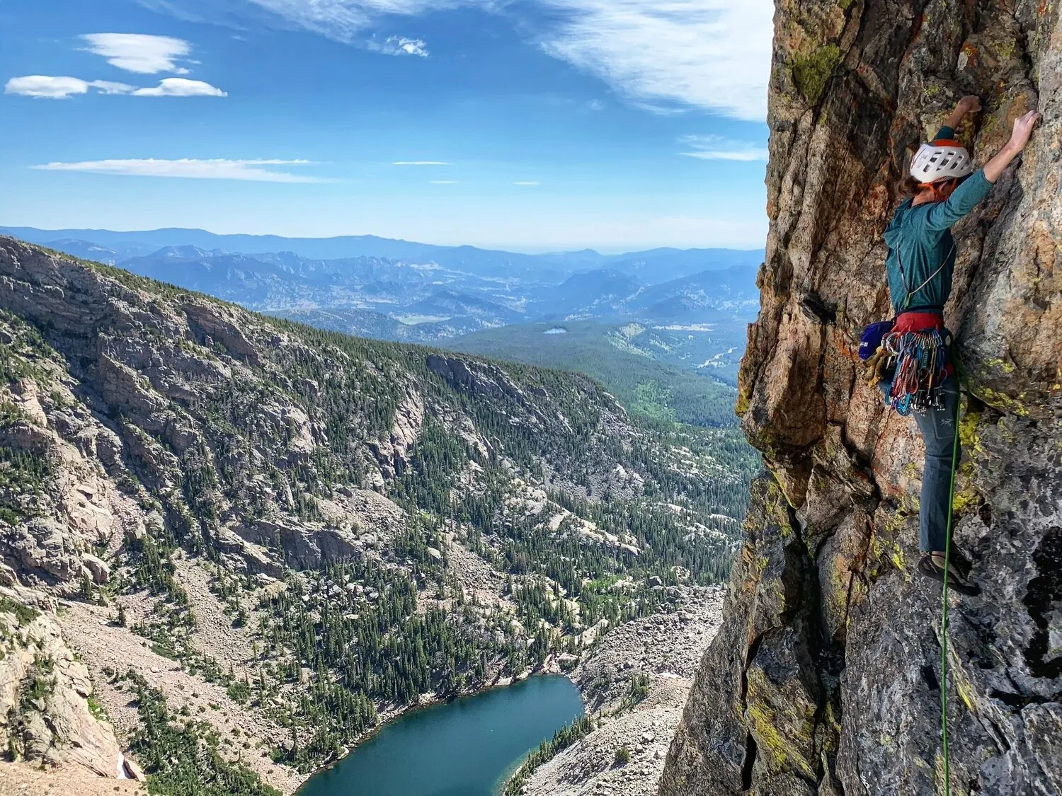rocky mountain national park climbing