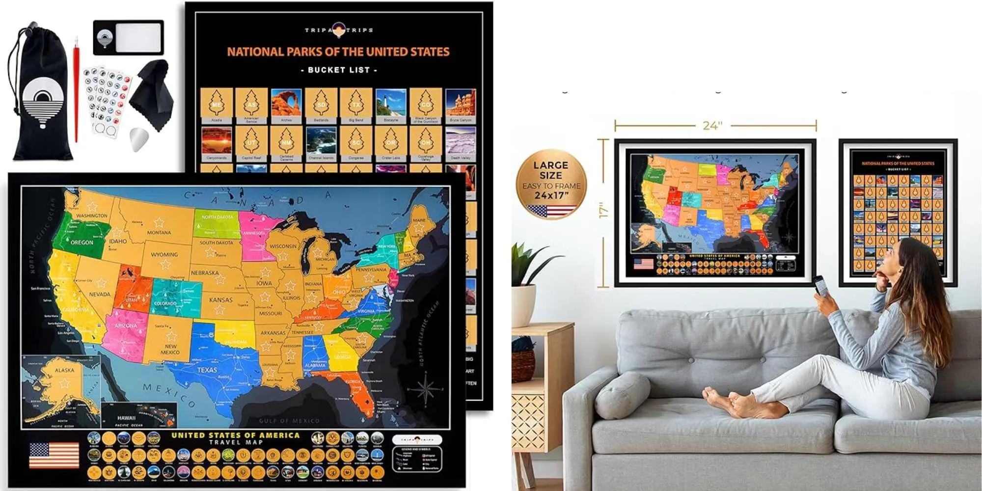 scratch off posters