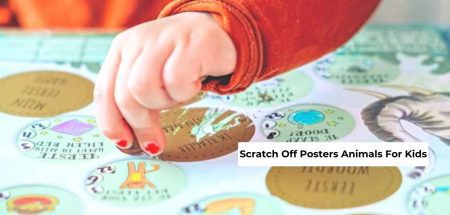 scratch off posters animals