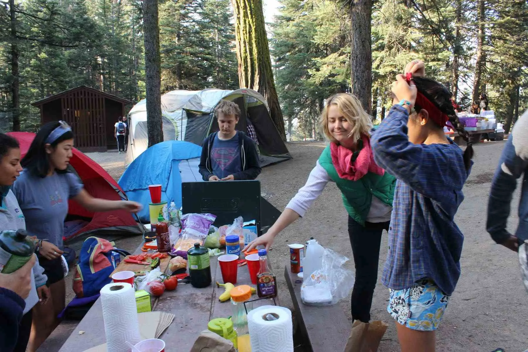 Sequoia camping gear checklist