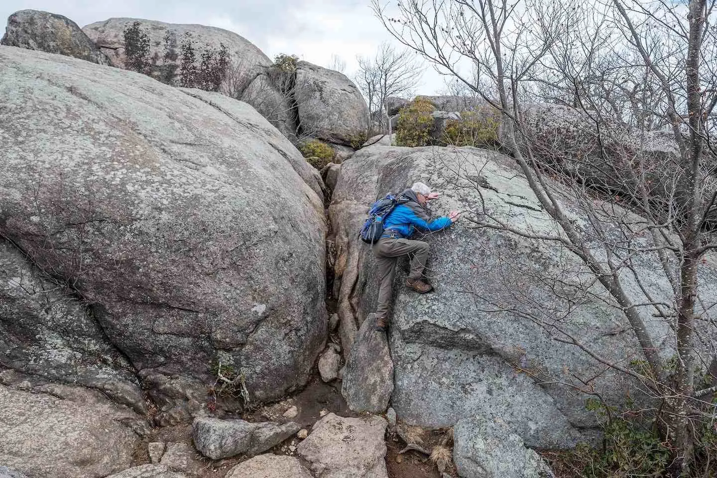 shenandoah national park climbing