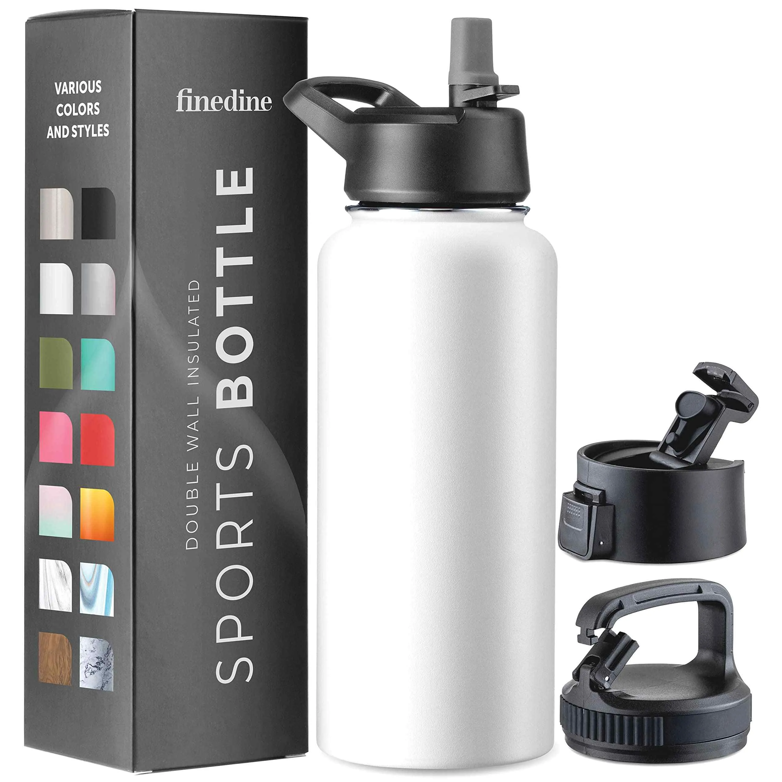 travel water bottle with straw
