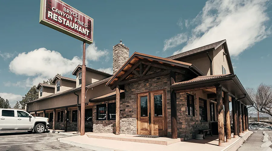 The Bryce Canyon Pines Restaurant in Bryce