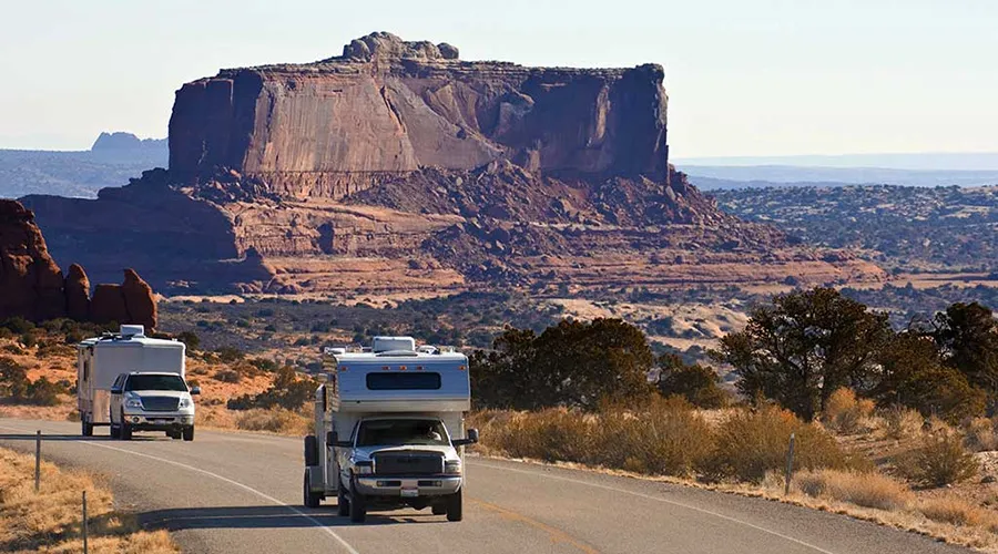 Canyonlands National Park is accessible by car