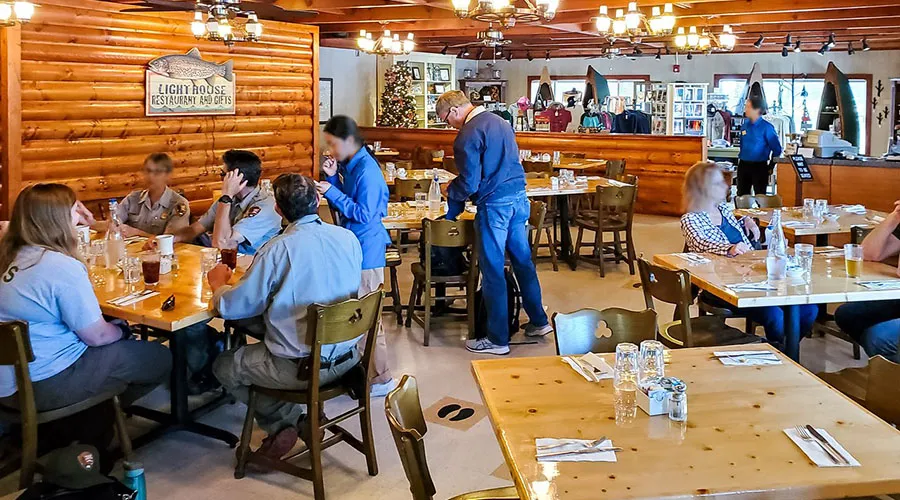 Lighthouse Restaurant always manages to satisfy customers despite these challenges