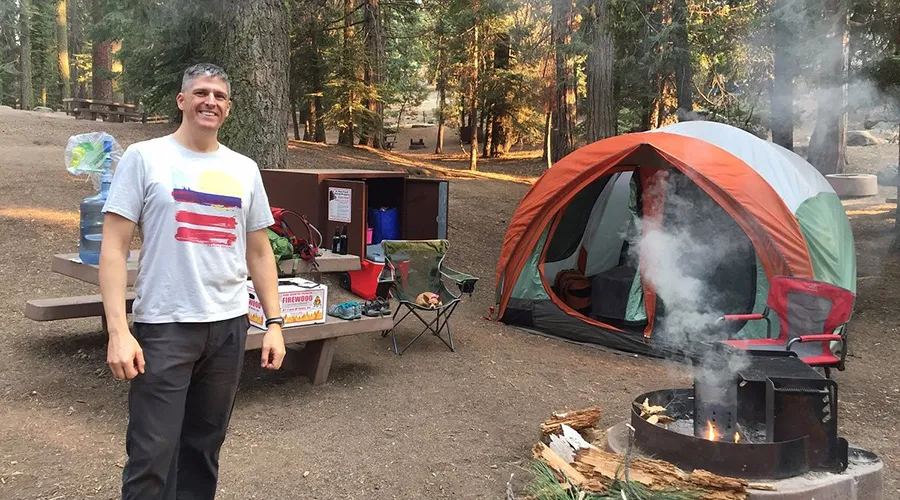 The Sunset campground closes in winter