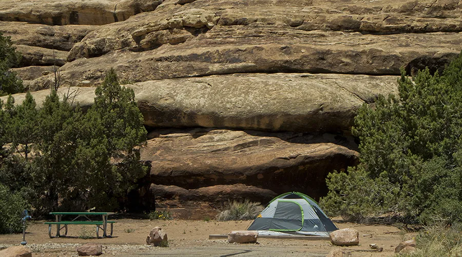 Needles Campground in Canyonlands National Park