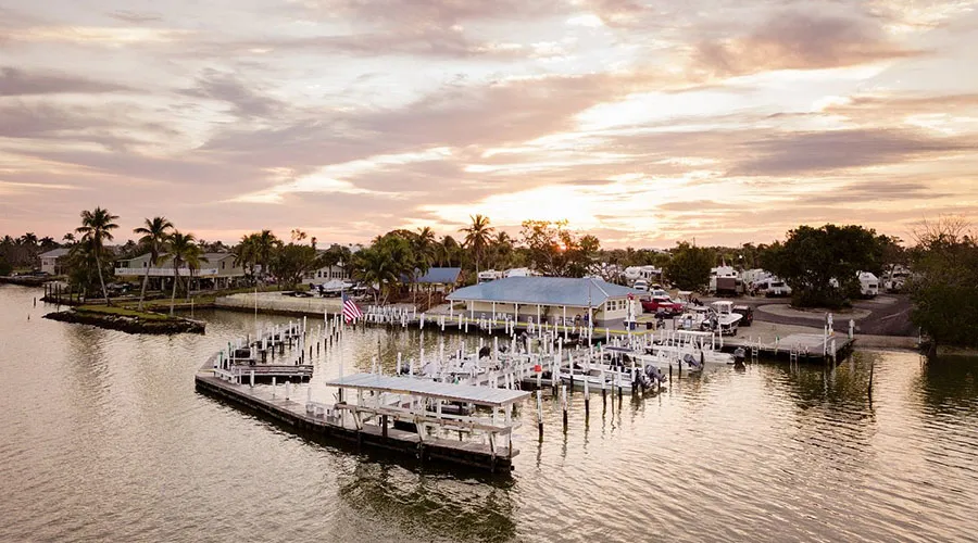 The Parkway Motel & Marina on Chokoloskee was the first fishing camp on the island