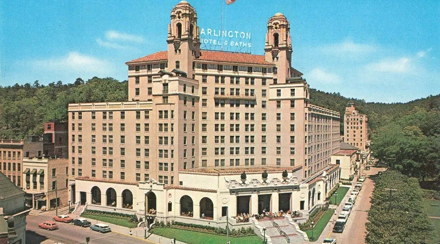 The Arlington Resort Hotel & Spa is situated in a prime location in Hot Springs National Park