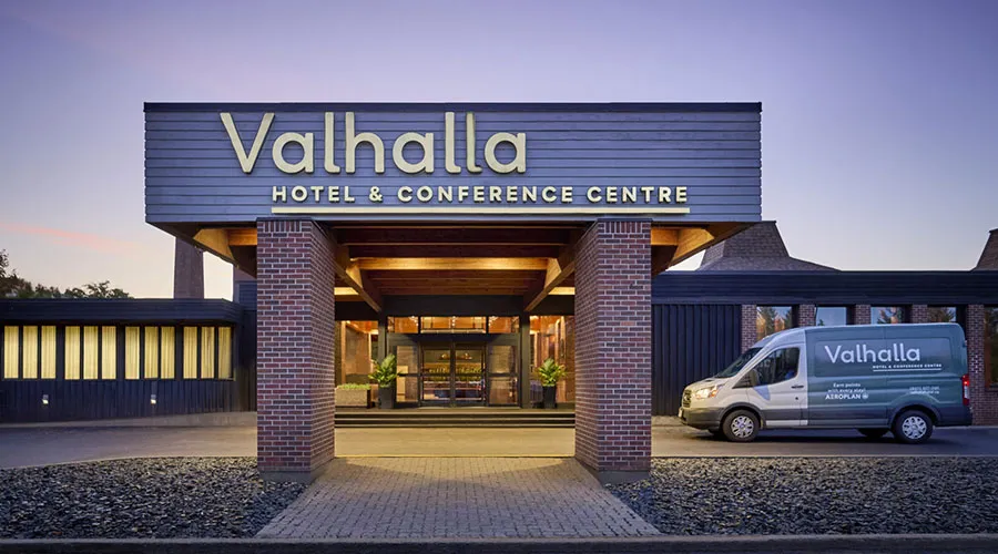 The Valhalla Hotel & Conference Centre, with its charming Scandinavian design