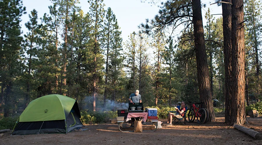 amping allows you to fully immerse yourself in the park's natural beauty