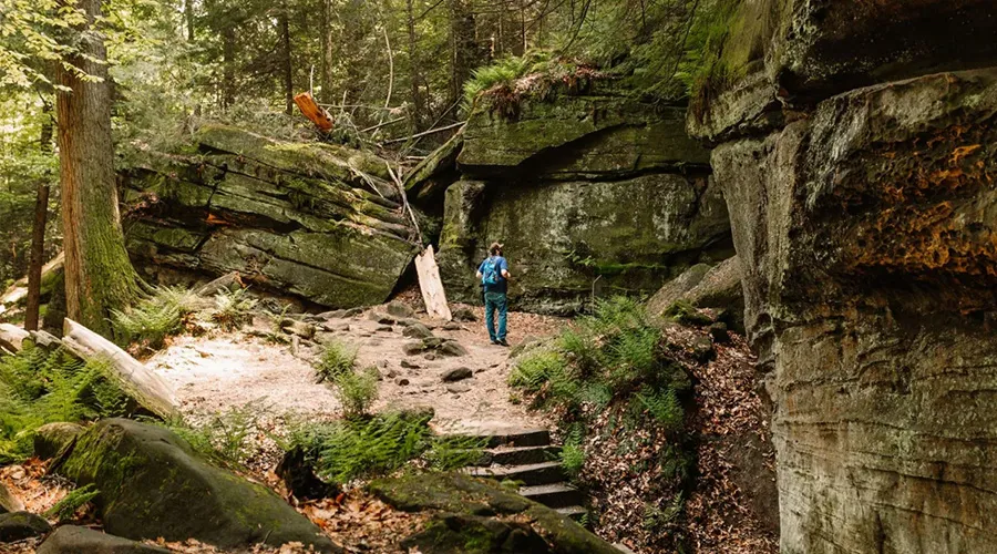 Hiking The Ledges At Cuyahoga Valley National Park