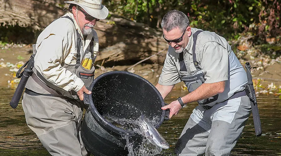 Fishing in Cuyahoga Valley National Park