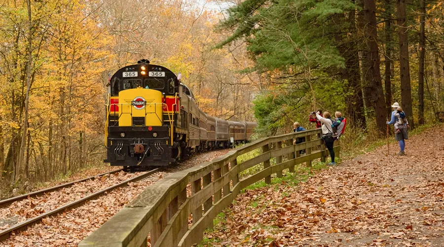 Cuyahoga Valley Scenic Railroad offers a chance to see wildlife