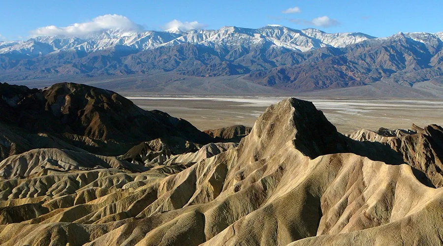 Zabriskie Point in Death Valley National Park