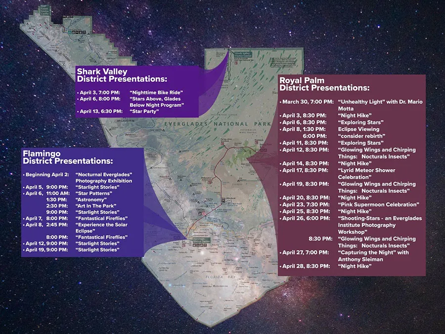Events In The Park (Reference source: nps.gov)